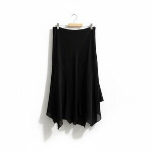 Y2K 90’s MIDI Skirt with Asymmetrical Hem Size M